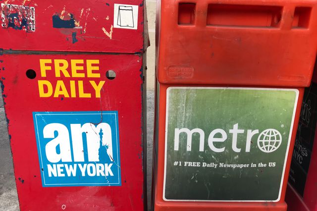 The two papers have been merged as amNewYork Metro